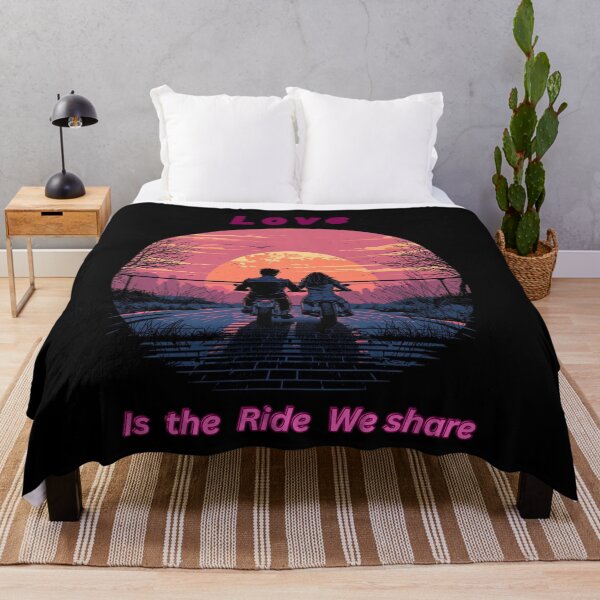 Item preview, “Love Is the Ride We Share”- Valentine’s Motorcyclist graphic  designed and sold by YourTrendyTees.