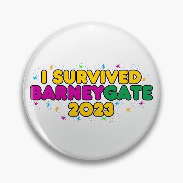 Item preview, I Survived BarneyGate 2023 designed and sold by Mousepelt.