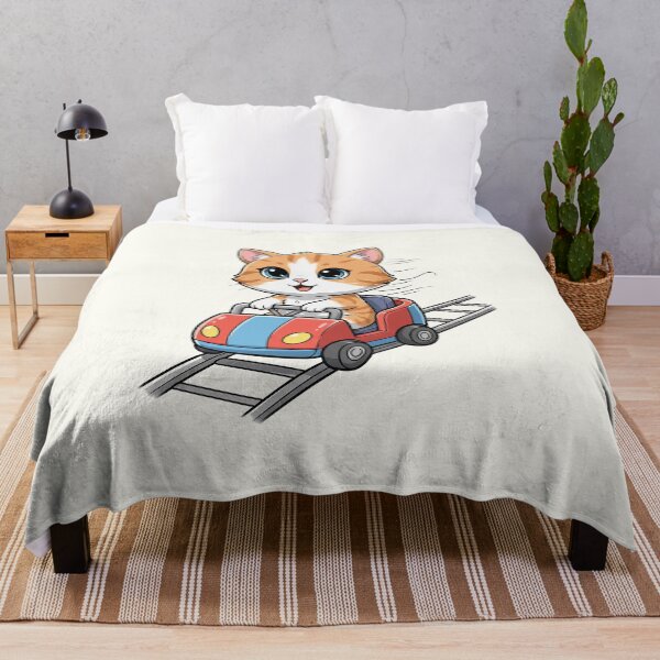 Item preview, Cat On Roller Coaster designed and sold by HoopeStylee.