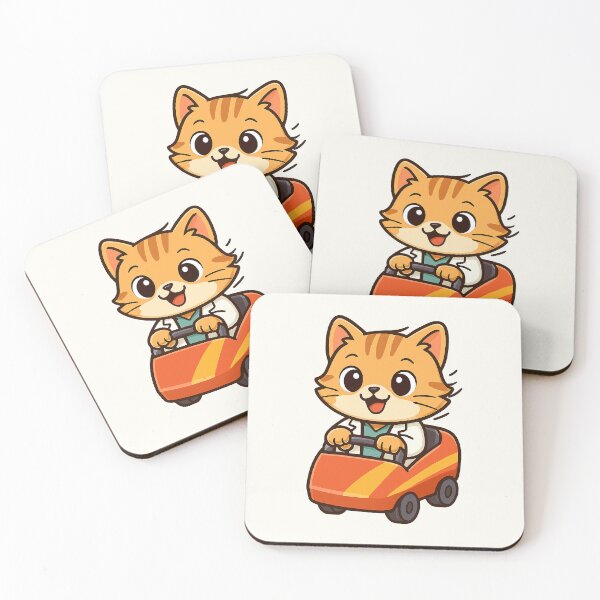 Item preview, Cute Roller Coaster Cat designed and sold by HoopeStylee.