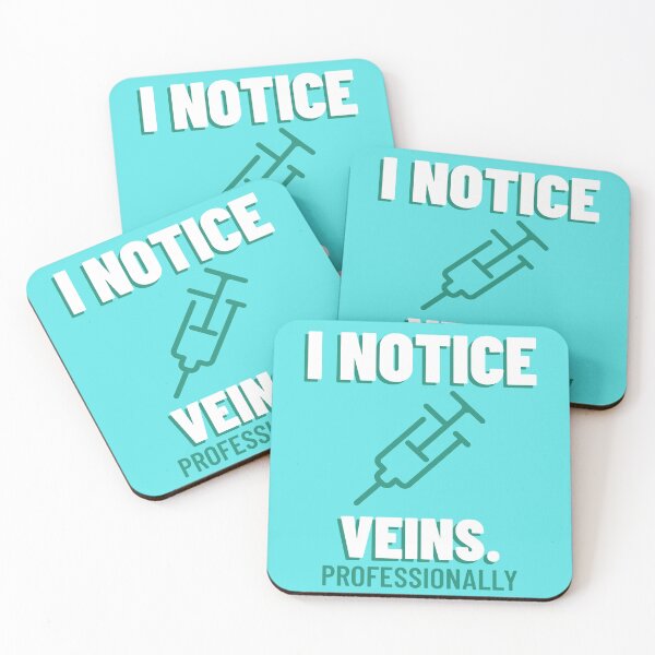 Item preview, I Notice Veins. Professionally - Nuclear Medicine Technologist designed and sold by STPrints.
