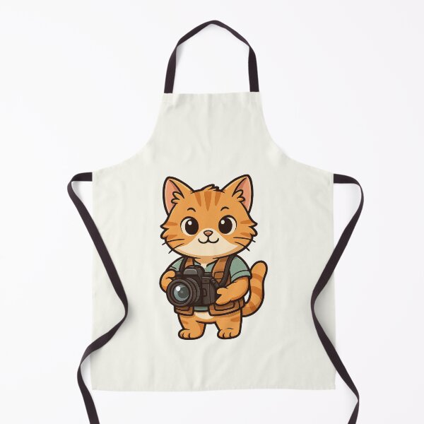 Item preview, Cute Photographer Cat designed and sold by HoopeStylee.