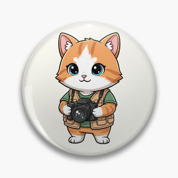 Item preview, Cat Photographer Illustration designed and sold by HoopeStylee.