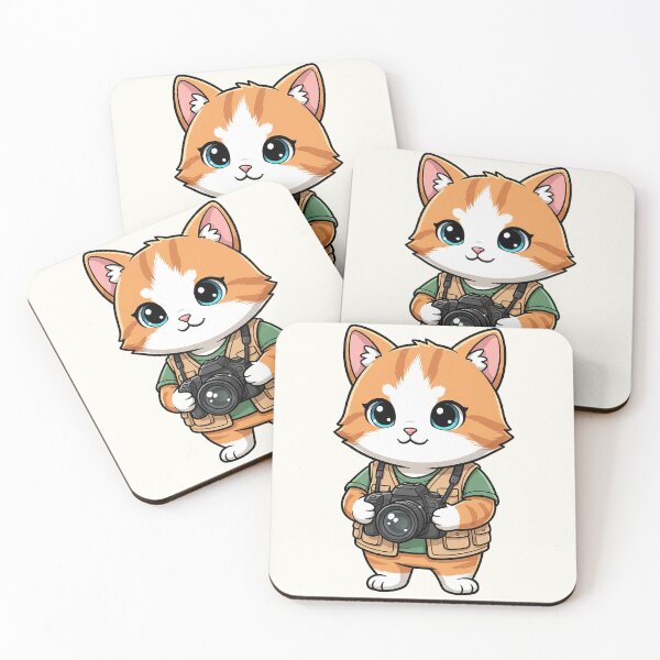 Item preview, Cat Photographer Illustration designed and sold by HoopeStylee.