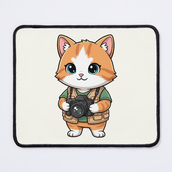 Item preview, Cat Photographer Illustration designed and sold by HoopeStylee.