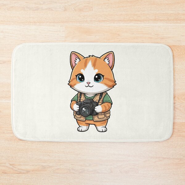 Item preview, Cat Photographer Illustration designed and sold by HoopeStylee.