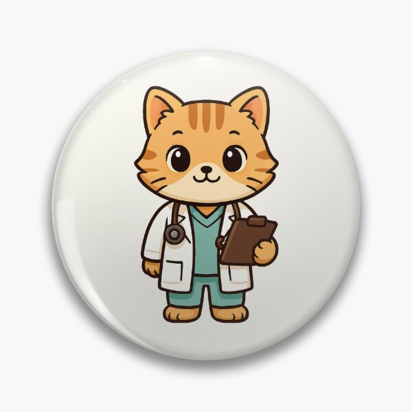 Item preview, Cute Doctor Cat designed and sold by HoopeStylee.