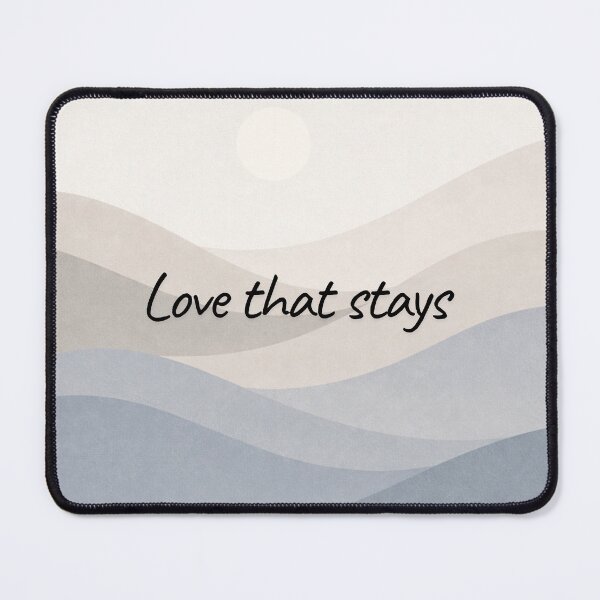 Item preview, Love That Stays – Minimal Abstract Love Design designed and sold by EverYouStudio.