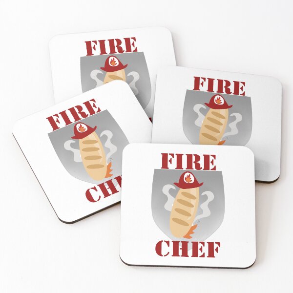 Item preview, Fire Chef Funny Cooking Time Design designed and sold by mytshirtfort.
