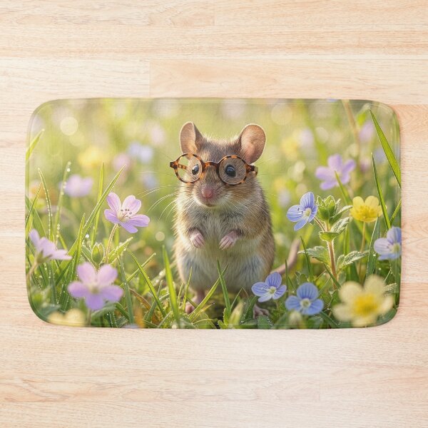 Item preview, An Adorable Mouse in Springtime Meadow designed and sold by Tridentulus.