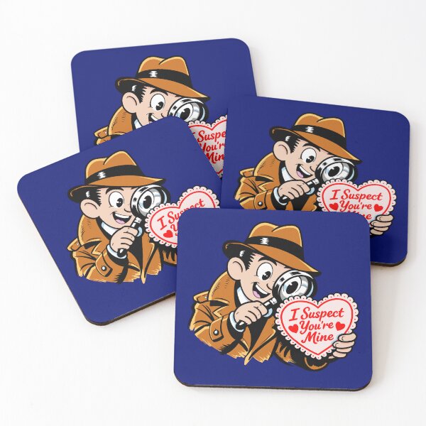 Item preview, I Suspect You’re Mine designed and sold by Kate Miller Illustrator.