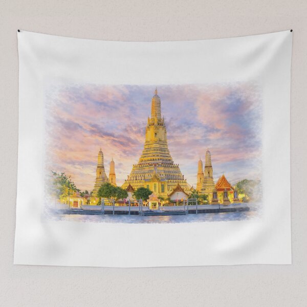 Item preview, Wat Arun (Temple of Dawn) designed and sold by Sunny806.
