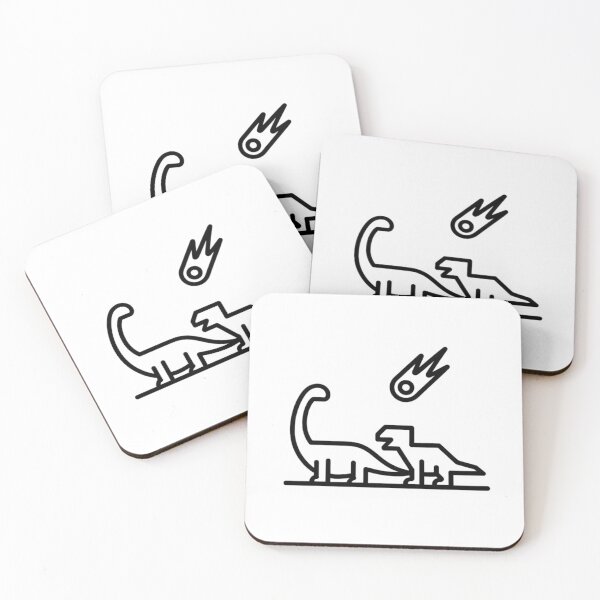 Item preview, Never Forget – Dinosaurs & Asteroid designed and sold by PRfoxy.