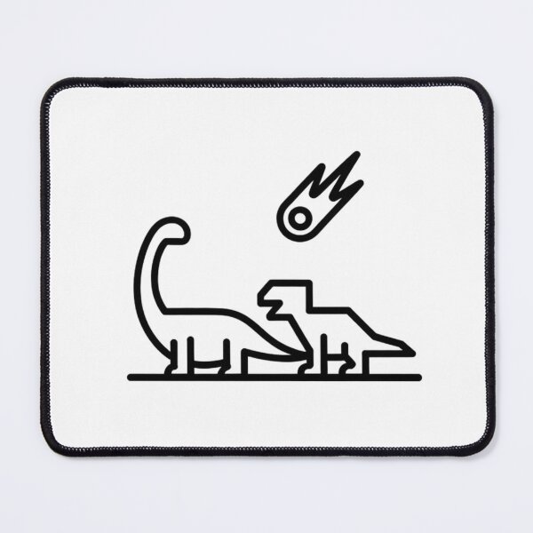 Item preview, Never Forget – Dinosaurs & Asteroid designed and sold by PRfoxy.