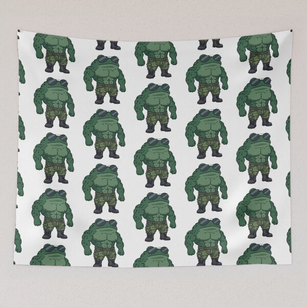 Item preview, Chubby man muscle frog meme funny Gym designed and sold by Doooriginals.