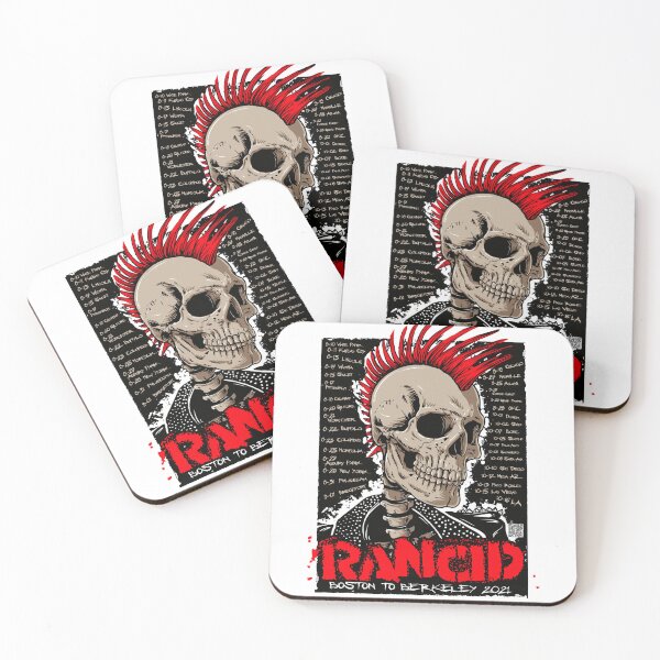 Item preview, Rancid Boston to Berkeley Punk Tour T-Shirt designed and sold by rockfanatic.