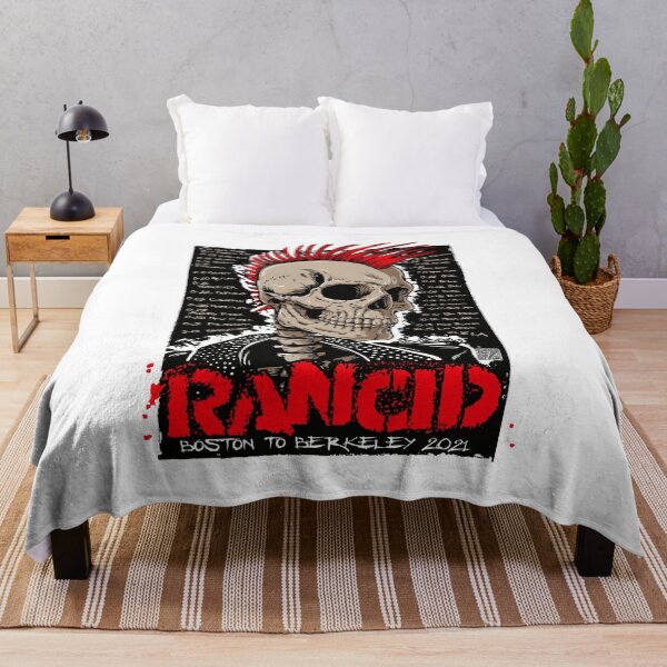 Item preview, Rancid Boston to Berkeley Punk Tour T-Shirt designed and sold by rockfanatic.
