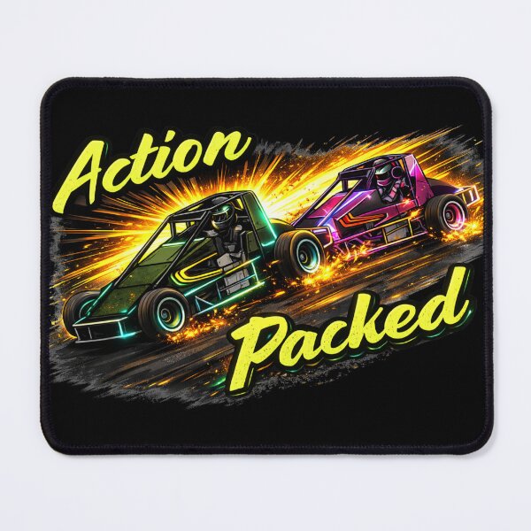Item preview, Action Packed Car Racing designed and sold by MACodDesigns.