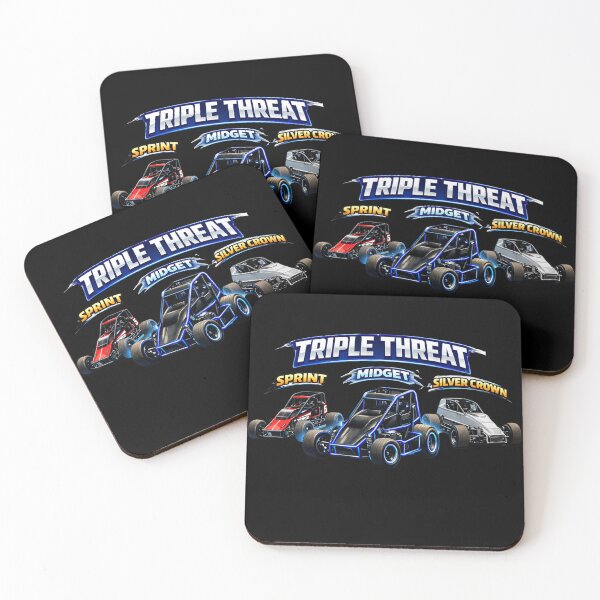 Item preview, Triple Threat – Sprint, Silver Crown & Midget Cars designed and sold by MACodDesigns.