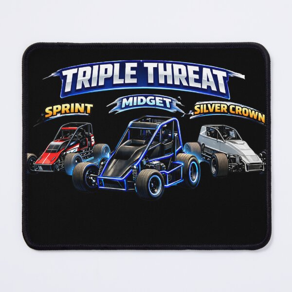 Item preview, Triple Threat – Sprint, Silver Crown & Midget Cars designed and sold by MACodDesigns.