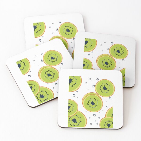 Item preview, Fresh Kiwi Slices Pattern Art designed and sold by JounerafiArtist.