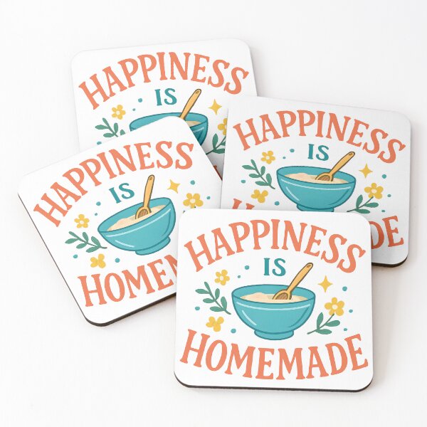 Item preview, Wholesome Happiness Is Homemade Kitchen Quote. designed and sold by The-T-In-Retro.