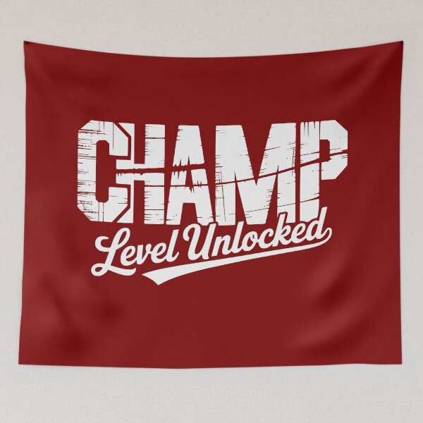 Item preview, Champ, Level Unlocked  designed and sold by freshwear design.