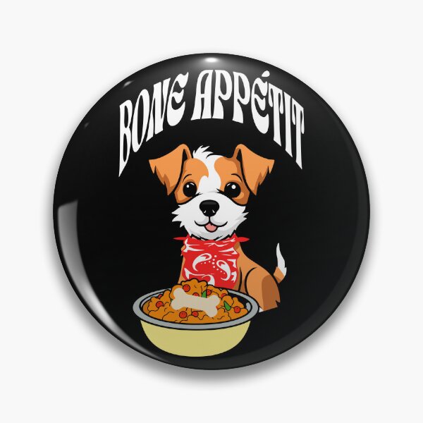 Item preview, Bone Appetit Funny Dog designed and sold by Sachie's Studio.