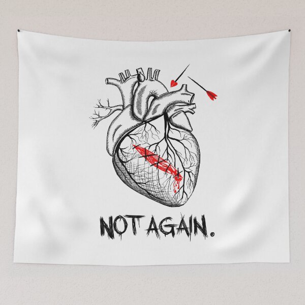 Item preview, Staying single - Not Again (black) designed and sold by MB-Graphix.