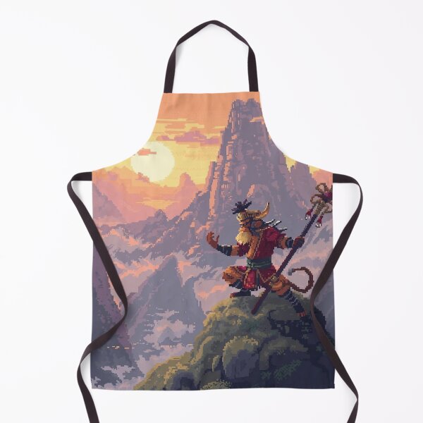 Item preview, Monkey King Training on the Sacred Mountain designed and sold by TicoInk.