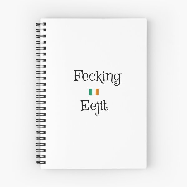 Item preview, Fecking eejit designed and sold by Burberts.