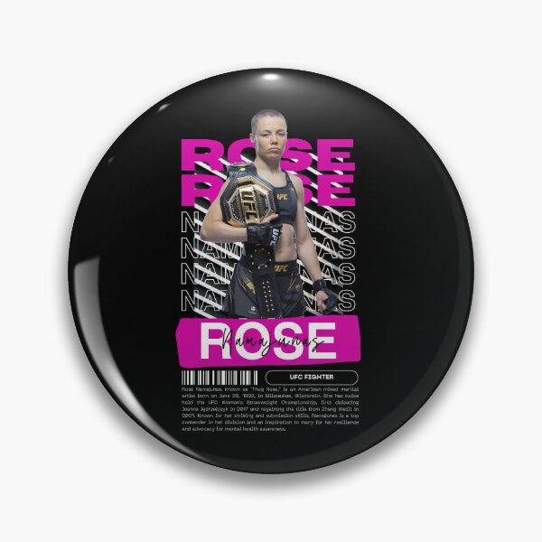 Item preview, Rose Namajunas "Thug" UFC FIghter designed and sold by JeyVel.