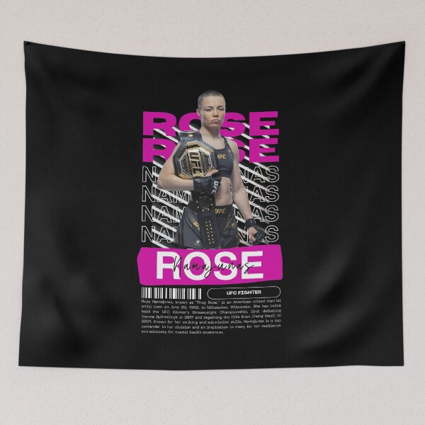 Item preview, Rose Namajunas "Thug" UFC FIghter designed and sold by JeyVel.