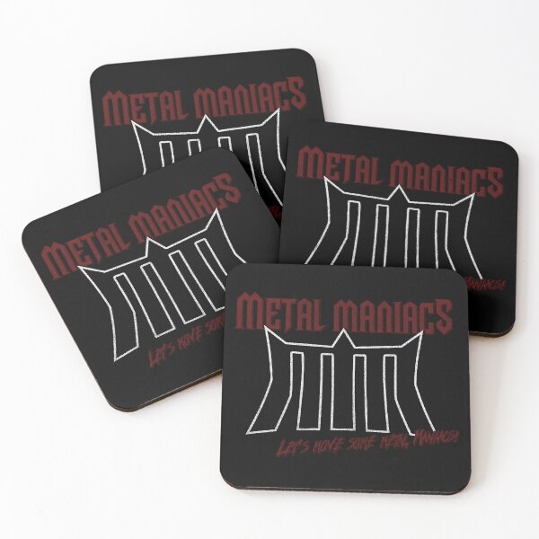 Item preview, Metal Maniacs Distressed Logo designed and sold by mEtaL-manIac.