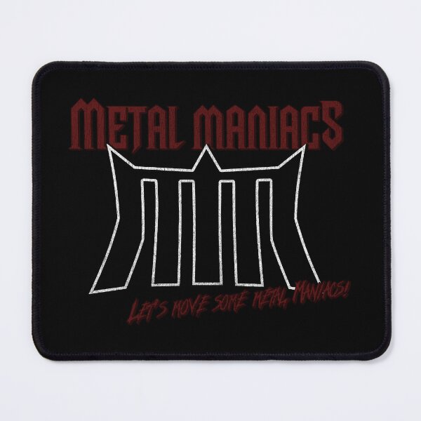 Item preview, Metal Maniacs Distressed Logo designed and sold by mEtaL-manIac.