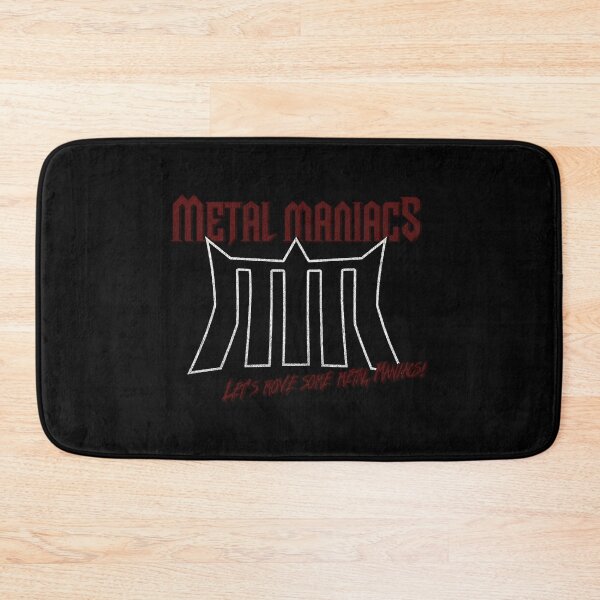 Item preview, Metal Maniacs Distressed Logo designed and sold by mEtaL-manIac.