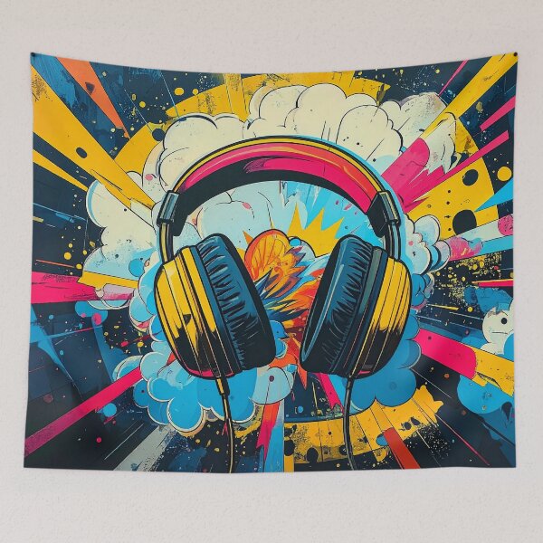 Item preview, Headphone designed and sold by MusicVibes.shop.
