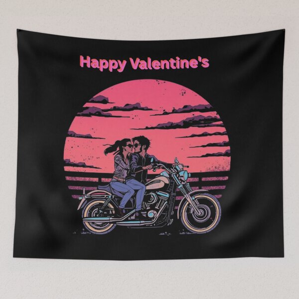 Item preview, Love Is the Ride We Share” Motorcyclist Valentine’s Day  designed and sold by YourTrendyTees.