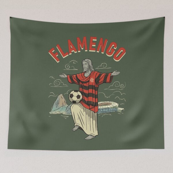 Item preview, Flamengo Cristo Redentor designed and sold by BennyBearProof.