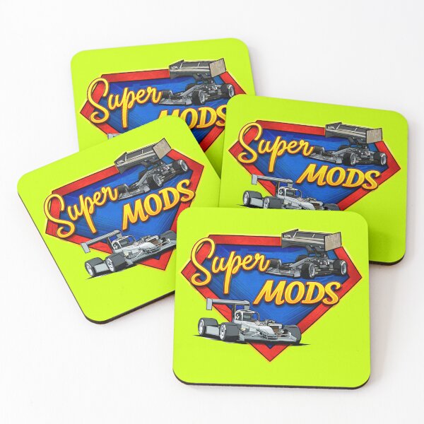 Item preview, Super Mods Racing Logo designed and sold by MACodDesigns.