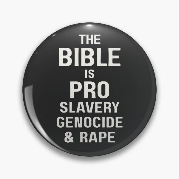 Item preview, The Bible is not Good - God is not Good designed and sold by EvergreenRevolt.