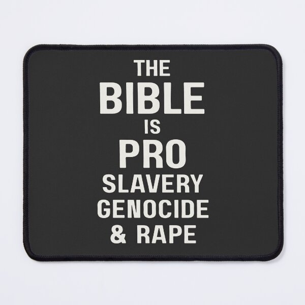 Item preview, The Bible is not Good - God is not Good designed and sold by EvergreenRevolt.