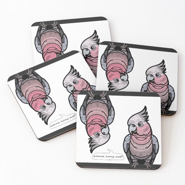 Item preview, Funny Galah T-Shirt – Wanna Hang Out? Cute Australian Parrot Quote designed and sold by Aritxa.