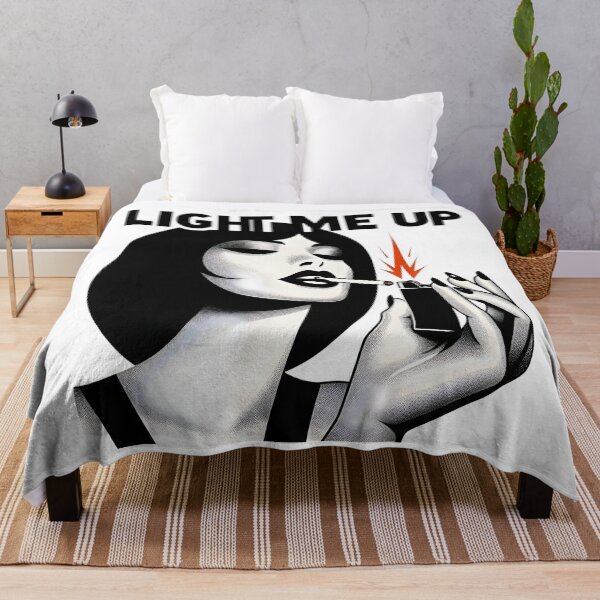 Item preview, Seductive Retro Woman with Lighter and Cigarette Art. designed and sold by Spark2Seduction.