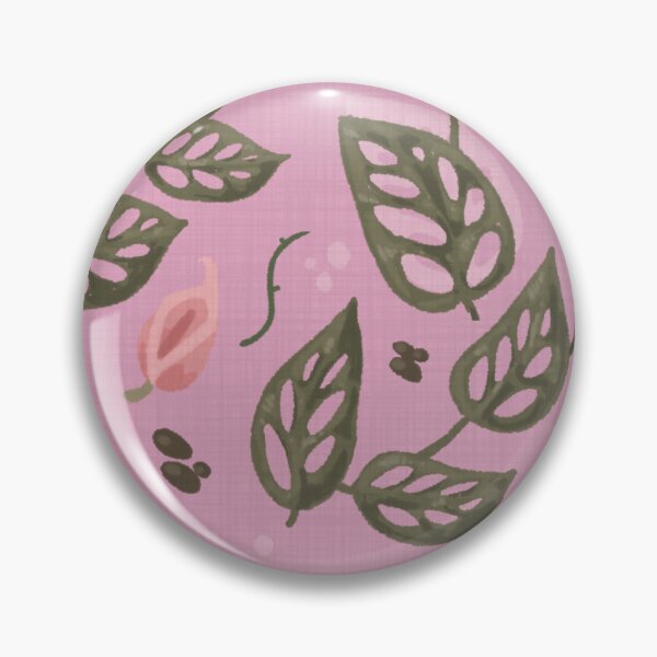 Item preview, Pink Monstera adansonii wallpaper  designed and sold by Nicofiish.