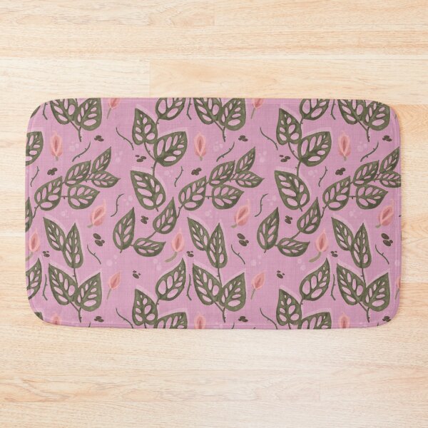 Item preview, Pink Monstera adansonii wallpaper  designed and sold by Nicofiish.