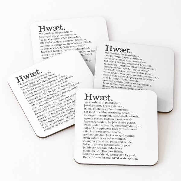 Item preview, Hwaet do you mean? designed and sold by Gopherstown, OR.