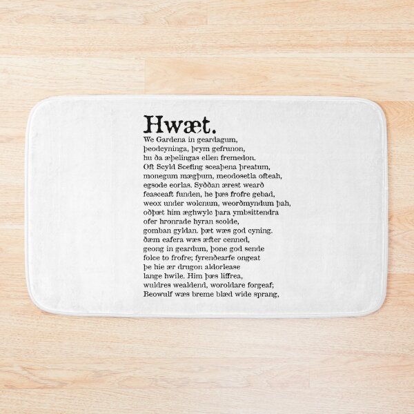 Item preview, Hwaet do you mean? designed and sold by Gopherstown, OR.