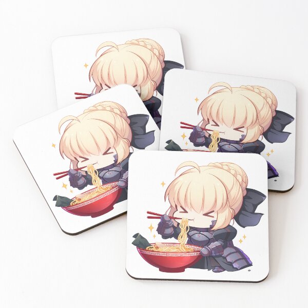Item preview, Saber Alter Fate Stay Night Dark Ramen Contrast designed and sold by mildaclairmo.