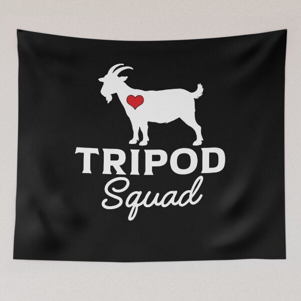 Item preview, Tripod Squad Goat, Back Right Leg Amputee, Tripod Goat designed and sold by gunaone-design.
